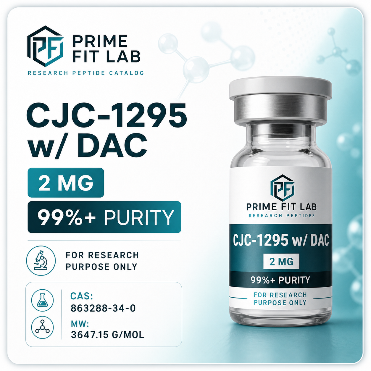 CJC-1295 w/ DAC (2mg) Gallery image 3